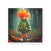 リトルオレンジ髪の少女