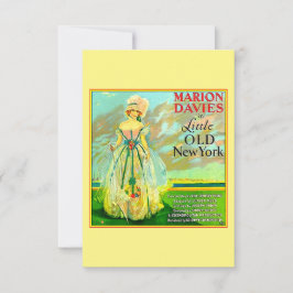 リトルオールドニューヨークのポスター サンキューカード