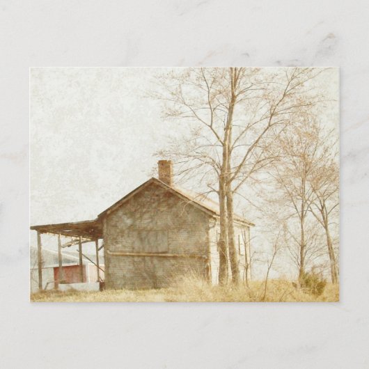 リトルオールド建物 ポストカード (正面)