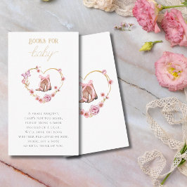 リトルカウガールがやってくる！ベイビーへの絵本 エンクロージャーカード