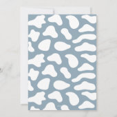 リトルカウボーイがやってくる!男の子ベイビーシャワー 招待状 (裏面)