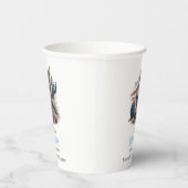 リトルカウボーイウェスタンブルーボーイベビーシャワーデコール 紙コップ (右)