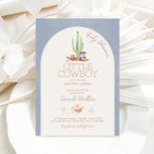 リトルカウボーイオンザウェイベビーシャワー招待状 招待状