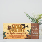 リトルカウボーイチケット 招待状 (スタンド正面)