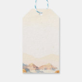 リトルカウボーイベイビーシャワーのギフトタグ ギフトタグ (裏面)