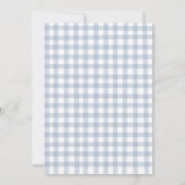 リトルカウボーイモダンベビーシャワー招待状 招待状 (裏面)