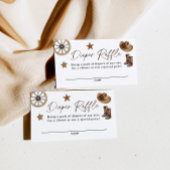 リトルカウボーイワイルドウエストロデオオムツラッフル エンクロージャーカード