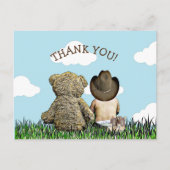 リトルカウボーイ感謝カード ポストカード (正面)