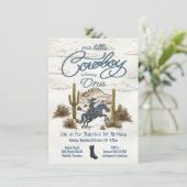 リトルカウボーイ誕生日ボーイ 招待状 (スタンド正面)