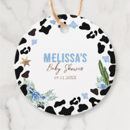 リトルカウボーイ ウェスタン ベイビーシャワー フェイバータグ