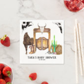 リトルカウボーイ | ラスティックカントリーウェスタンサルーン スタンダードカクテルナプキン (インサイチュ)