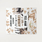 リトルカウボーイ ロデオ ベイビーシャワー タペストリー (正面(横))