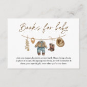 リトルカウボーイ、ワイルドウエストロデオブックスベビー エンクロージャーカード (正面)