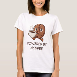 リトルカカ - コーヒーでパワーアップ Tシャツ