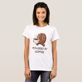 リトルカカ - コーヒーでパワーアップ Tシャツ