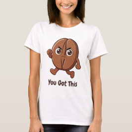 リトルカカ - コーヒーでパワーアップ Tシャツ