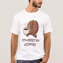 リトルカカ - コーヒーでパワーアップ Tシャツ