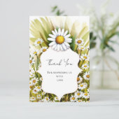 リトルカスタムデイジーベビーシャワー サンキューカード (スタンド正面)