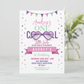 リトルカッコいいレディ1stバースデーサングラス夏 招待状 (スタンド正面)