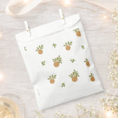 リトルカティオレンジ色のお気に入りバッグ フェイバーバッグ (クリップ留めされた状態)