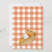 リトルカティーパイ　オータムガールベイビーシャワー 招待状 (裏面)