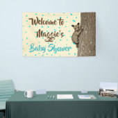 リトルカブベビーベアーボーイズベビーシャワー 横断幕 (トレードショー)