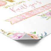 リトルカボキンガールズ1stバースデーウェルカムサイン ポスター (角)