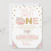 リトルカボキンガールズ1st誕生日 サンキューカード (正面)