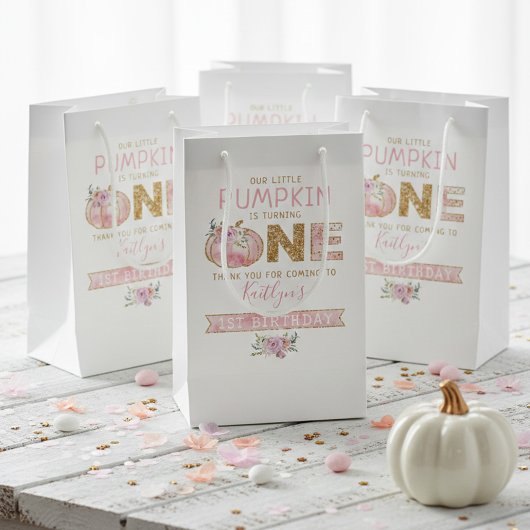 リトルカボキンガールズ1st誕生日 スモールペーパーバッグ