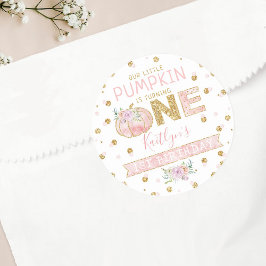 リトルカボキンガールズ1st誕生日 ラウンドシール