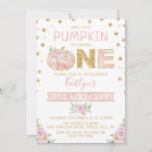 リトルカボキンガールズ1st誕生日 招待状 (正面)