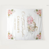 リトルカボキンガールバースデーパーティーバックドロップ タペストリー (正面(横))