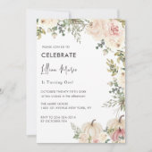 リトルカボキンガール誕生日 招待状 (正面)