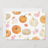 リトルカボキンガール1stバースデーフォト招待状 サンキューカード (裏面)