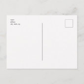 リトルカボキンセージ赤ちゃんシャワー 案内ポストカード (裏面)