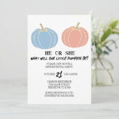 リトルカボキンハロウィンジェンダーのパーティー 招待状 (スタンド正面)