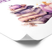 リトルカボキンハロウィーンスイーツとお菓子 ポスター (角)