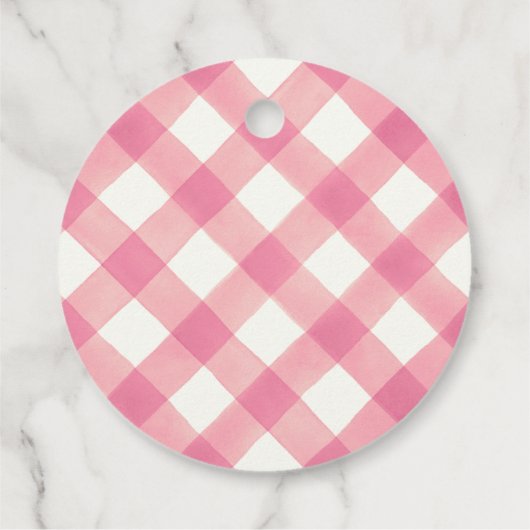 リトルカボキンピンクトラック1st誕生日パーティー フェイバータグ (裏面)