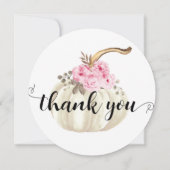 リトルカボキンピンクフローラ サンキューカード (裏面)