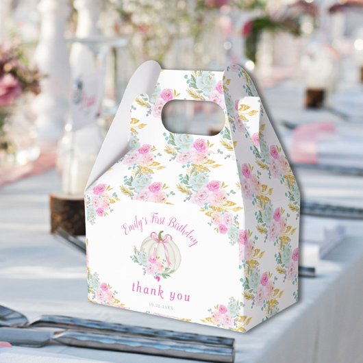 リトルカボキンピンクボウファースト誕生日 フェイバーボックス