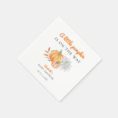 リトルカボキンベビーシャワエレガントーシンプルモダン スタンダードカクテルナプキン (角)