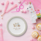 リトルカボキンベビーシャワーカスタム ペーパープレート (パーティー)