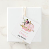 リトルカボキンベビーシャワーメッセージカードスクエア フェイバータグ (インサイチュ)