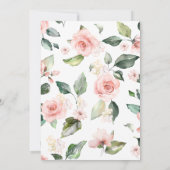 リトルカボキンベビーシャワー招待状 招待状 (裏面)