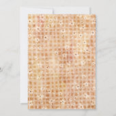 リトルカボキンベビーシャワー招待状 | 秋テーマ 招待状 (裏面)