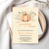 リトルカボキンベビーシャワー招待状 | 秋テーマ 招待状