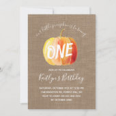 リトルカボキ素朴ンバーラップ1st誕生日 招待状 (正面)