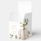 リトルカボチャありがとうベビーシャワー フェイバーボックス (オープン)