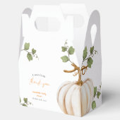 リトルカボチャありがとうベビーシャワー フェイバーボックス (オープン)