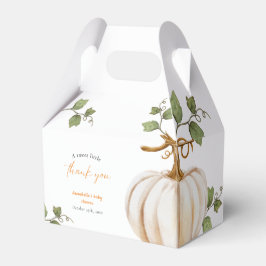 リトルカボチャありがとうベビーシャワー フェイバーボックス